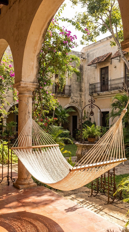 Hamaca Cama Zipolite - Sakal Macramé