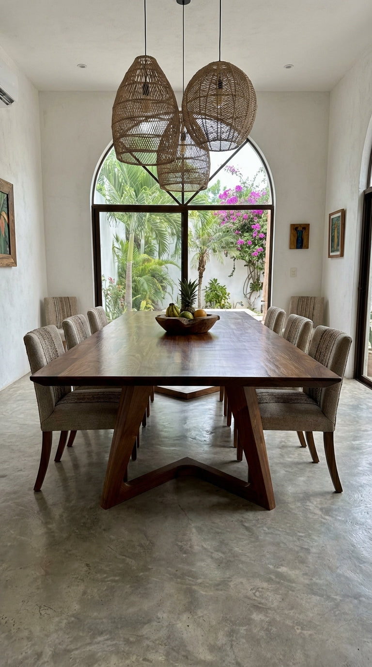 Mesa de Comedor Báltico - Sakal Macramé