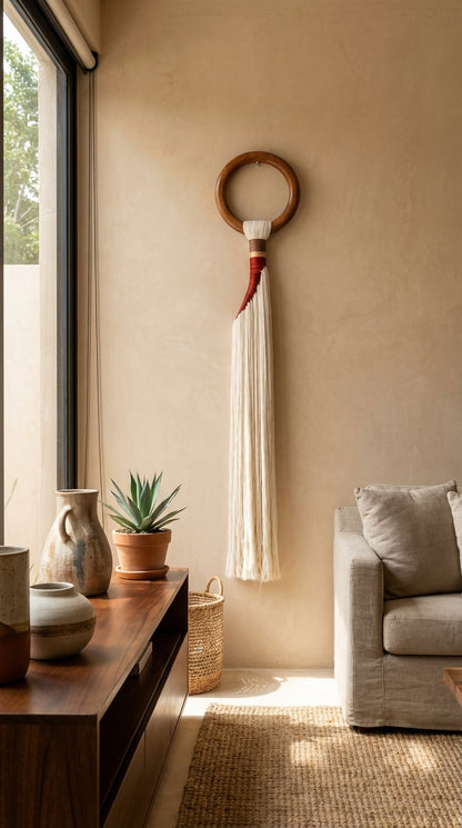 Aros Decorativos de Pared - Sakal Macramé