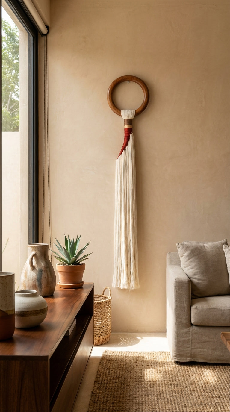 Aros Decorativos de Pared - Sakal Macramé