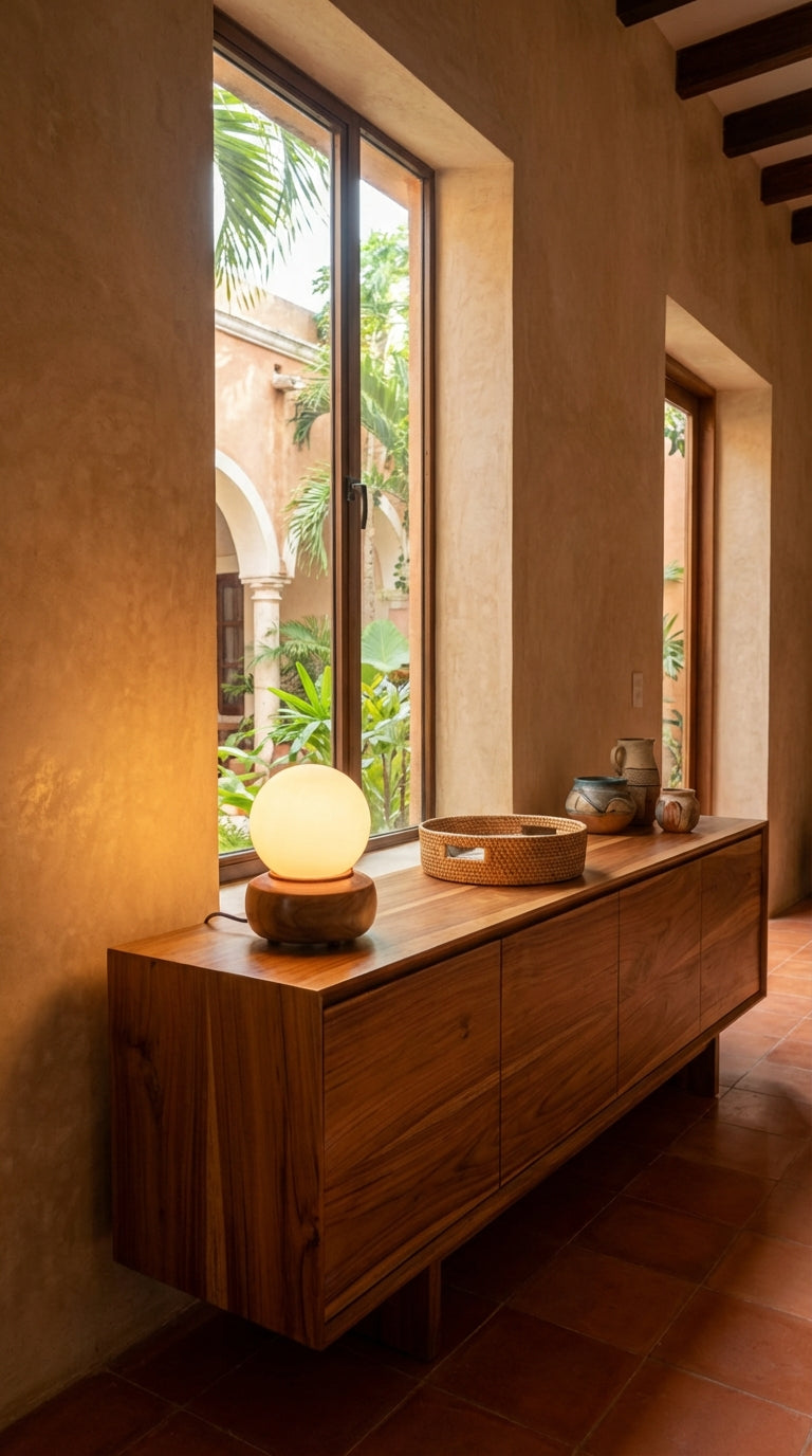 Lámpara de Buró Mar - Sakal Macramé