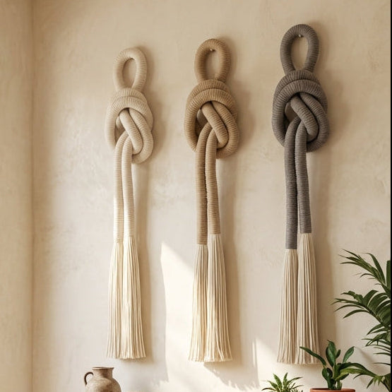 Juego de Nudos Decorativos - Sakal Macramé