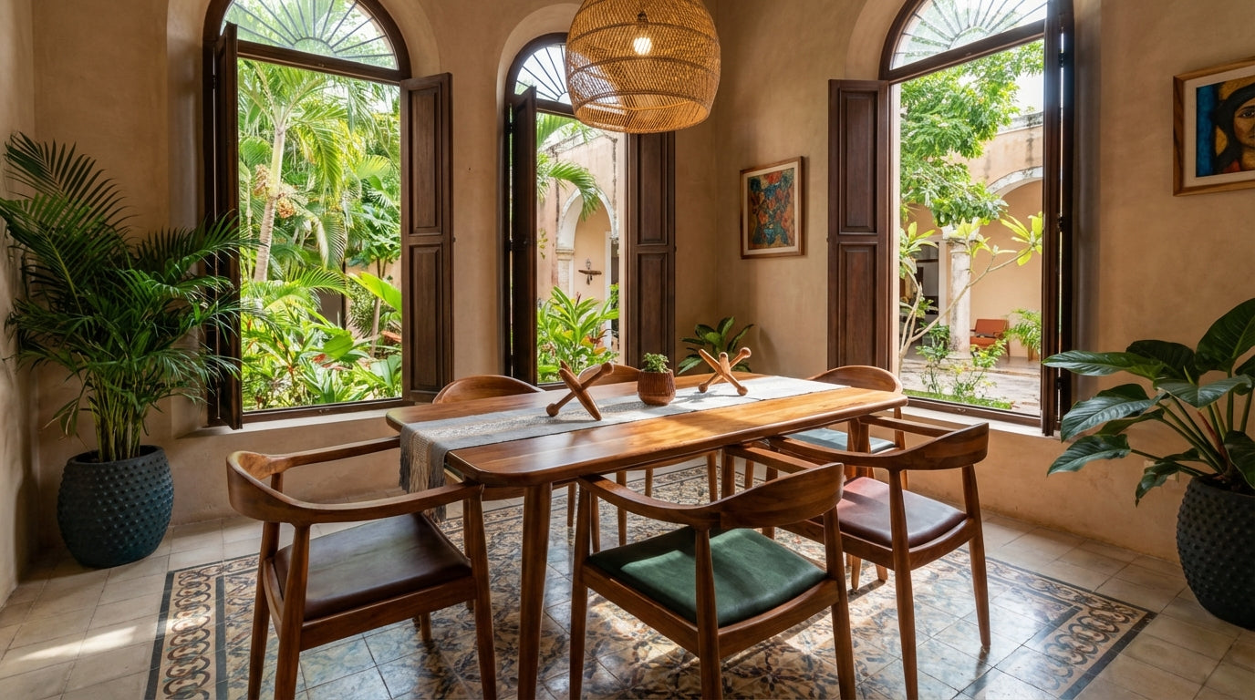Mesa de Comedor Torino - Sakal Macramé