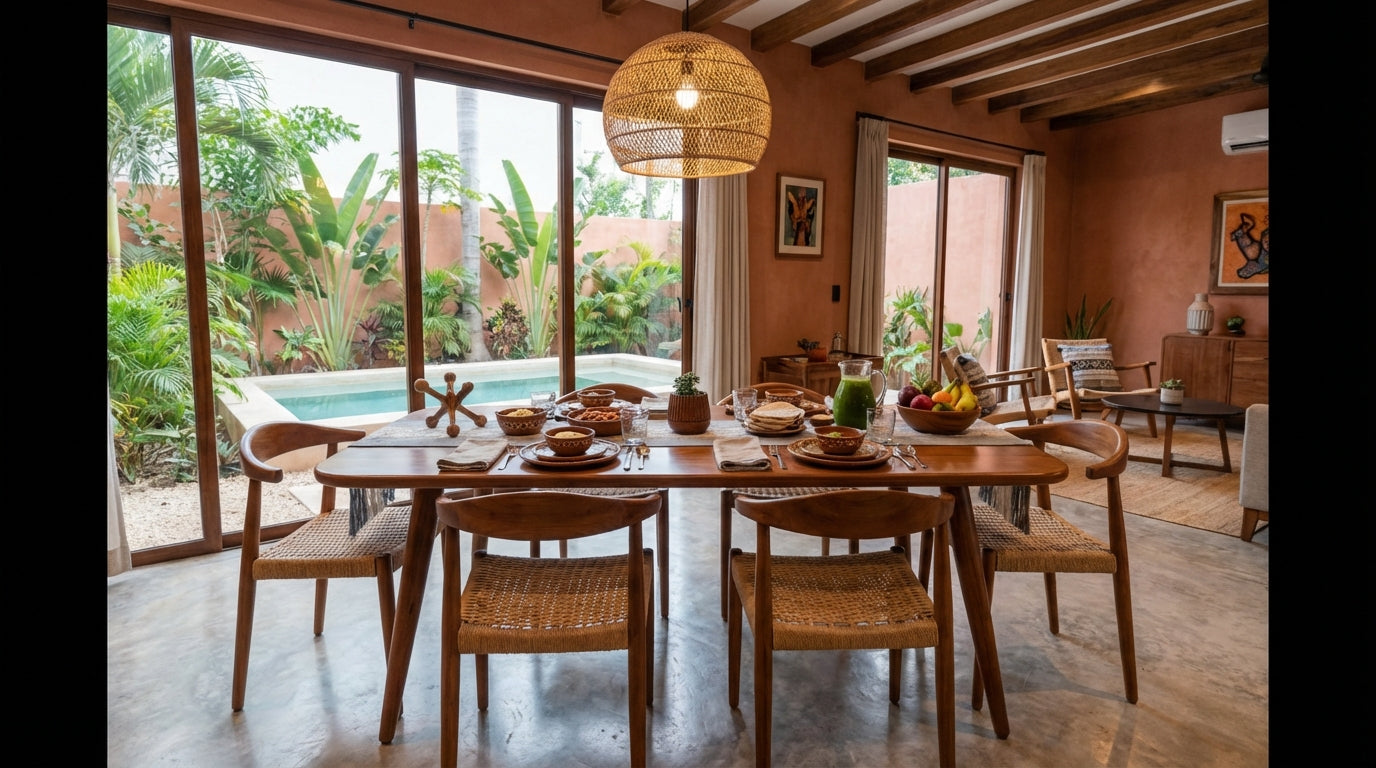 Mesa de Comedor Torino - Sakal Macramé