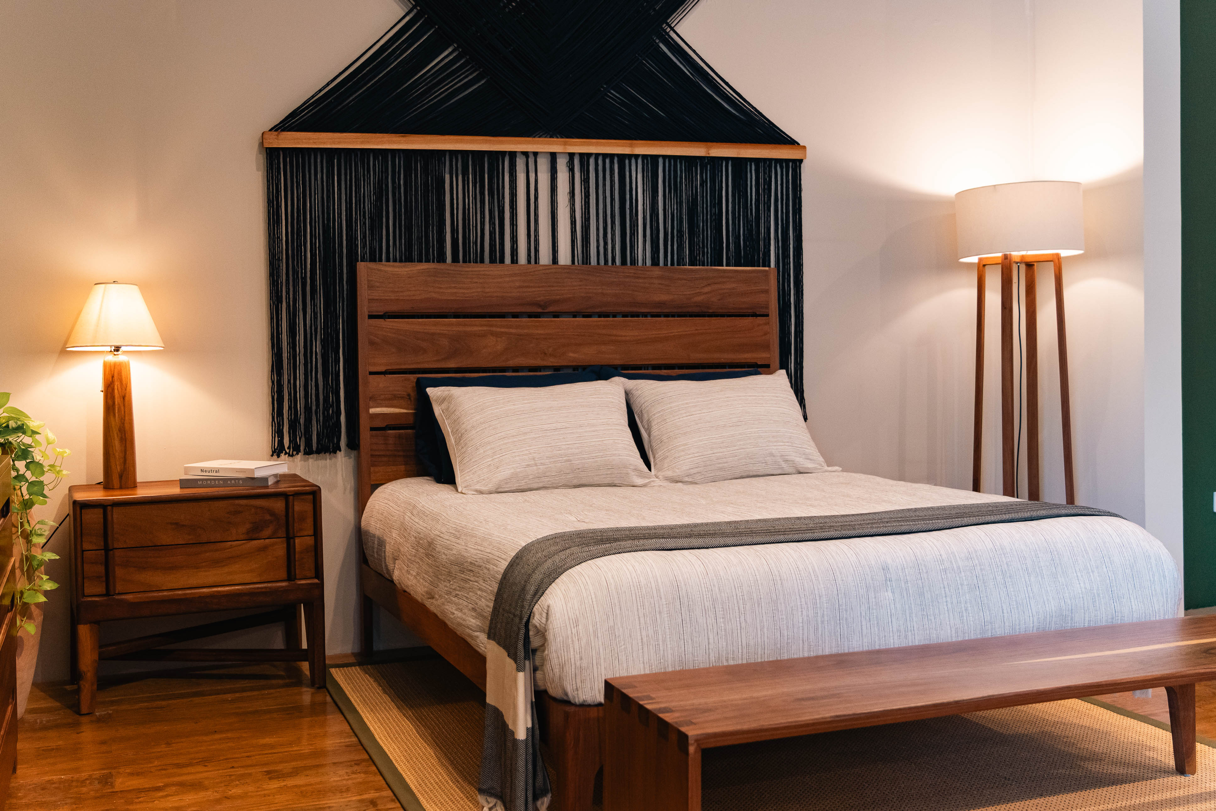 Banca/Pie de Cama Modena - Sakal Macramé
