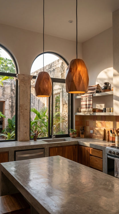 Lámpara Colgante London - Sakal Macramé