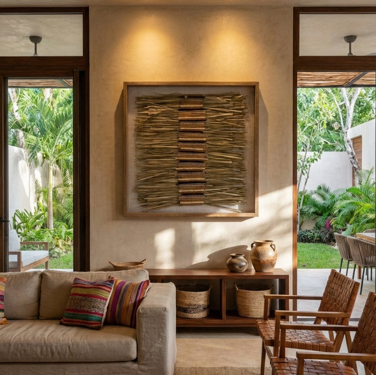 Cuadro Palma - Sakal Macramé