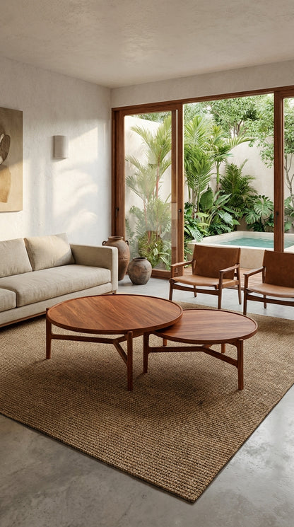 Mesa de Centro Parma - Sakal Macramé