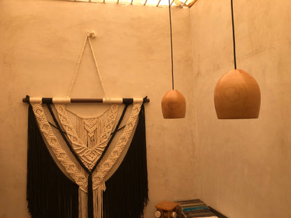 Lámpara Colgante Iglú - Sakal Macramé